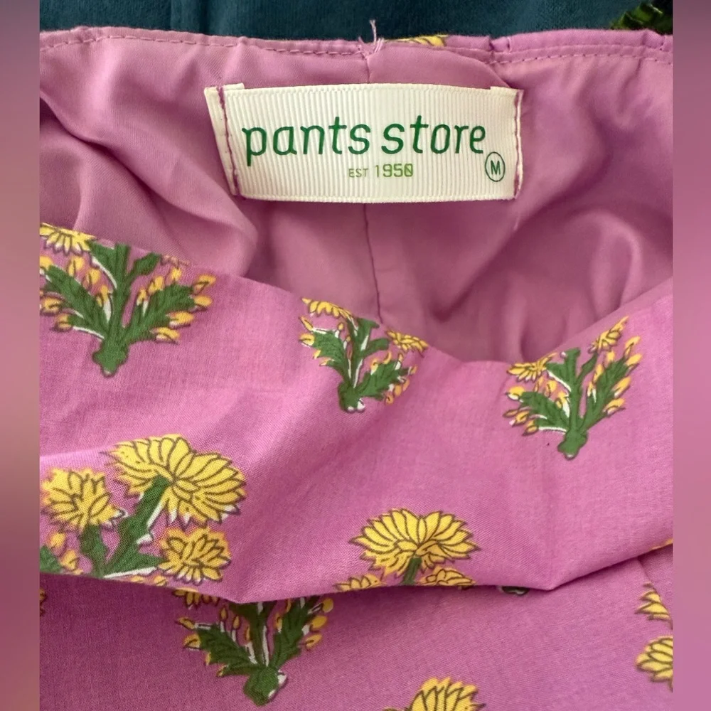 Purple and Yellow Pants Store Dress - Picture 3 of 3